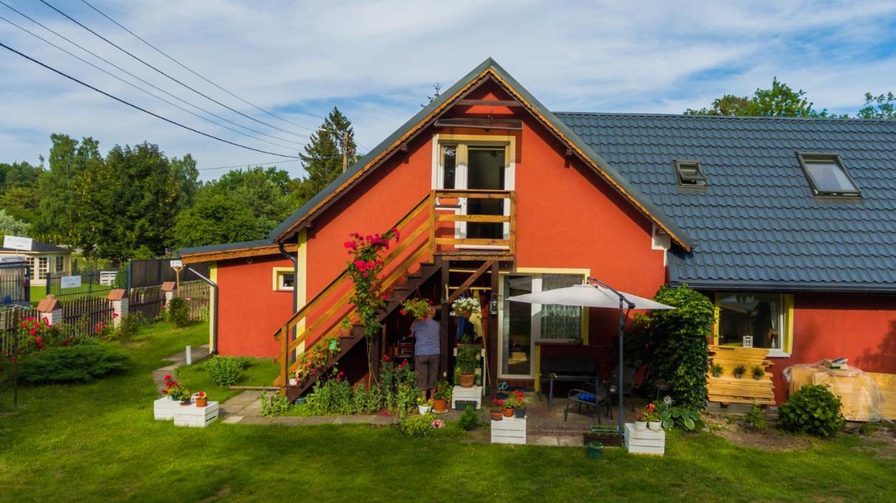 Jantar, Dom Blisko Plazy Z Sauna 외부 사진